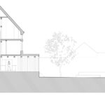 Miel & Eline House 단면도