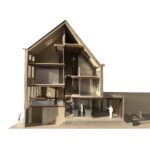 Miel & Eline House 단면 모형
