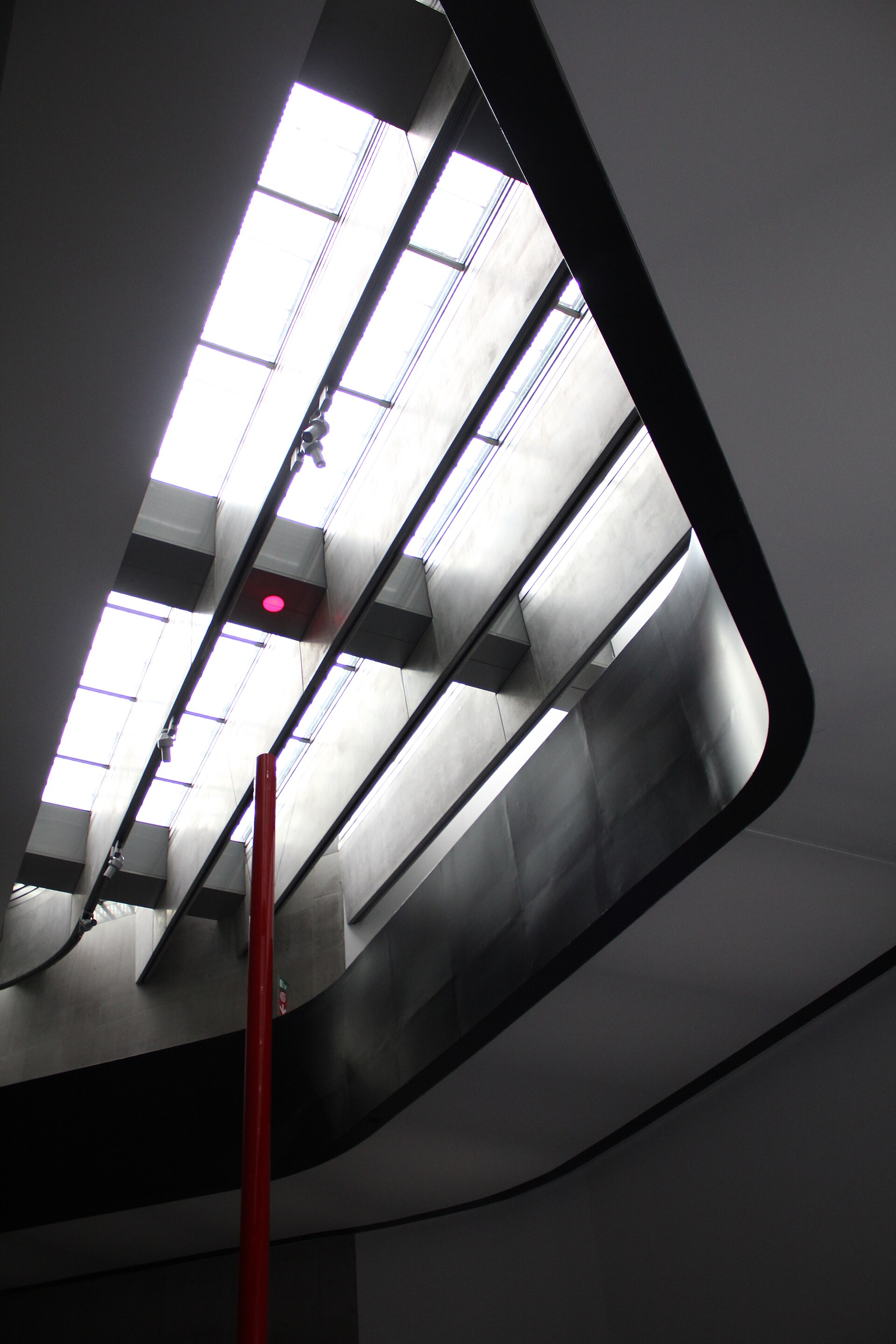 로마 MAXXI 미술관 내부 공간 자료사진