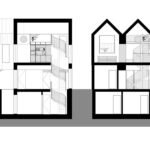 Twin House 단면도