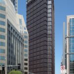 Ross Street에서 본 U.S. Steel Tower 전신
