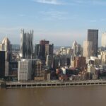 Mount Washington에서 바라본 피츠버그 스카이라인과 U.S. Steel Tower